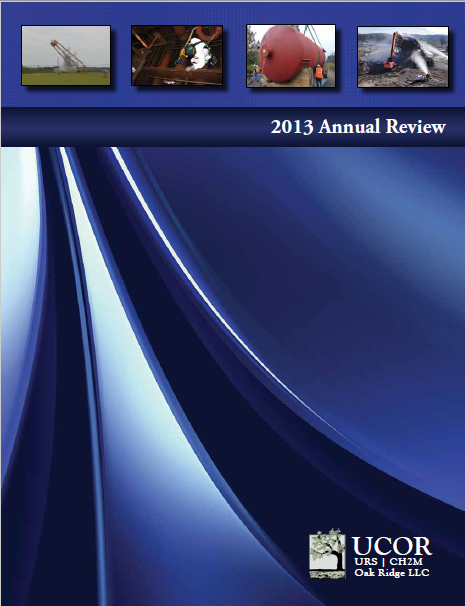 UCOR FY2013 Annual Report cover