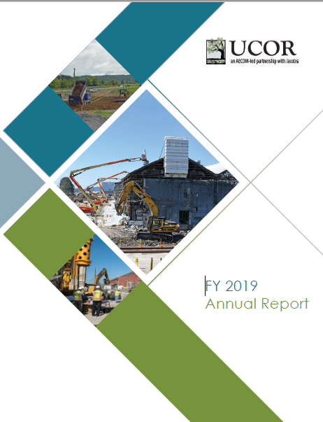UCOR FY2019 Annual Report cover