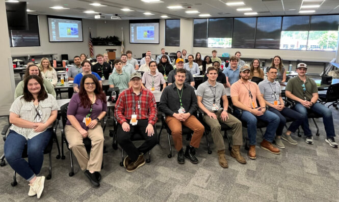 2024 intern class 2024 intern class in UCOR conference room