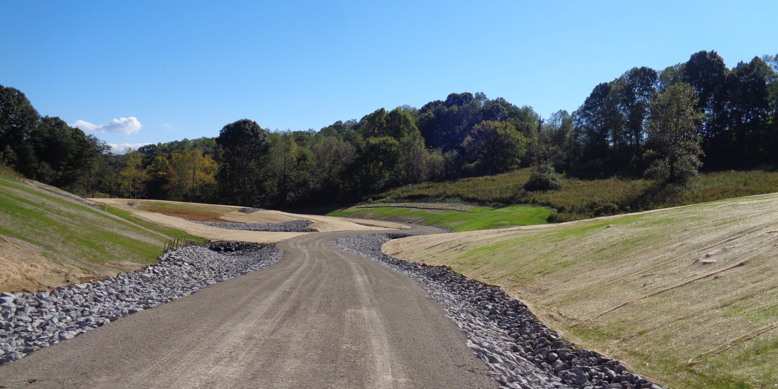 ORRL Spoils Area Expansion Completed work to expand the Oak Ridge Reservation spoils area