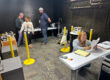 Rad Protection trainees work through a new "escape room" training lab
