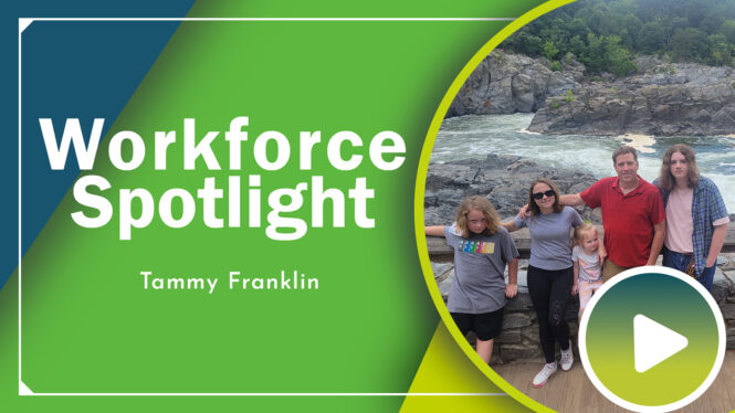 June 4-NEWSLINE Workforce Spotlight Thumbnail Tammy Franklin Decorative