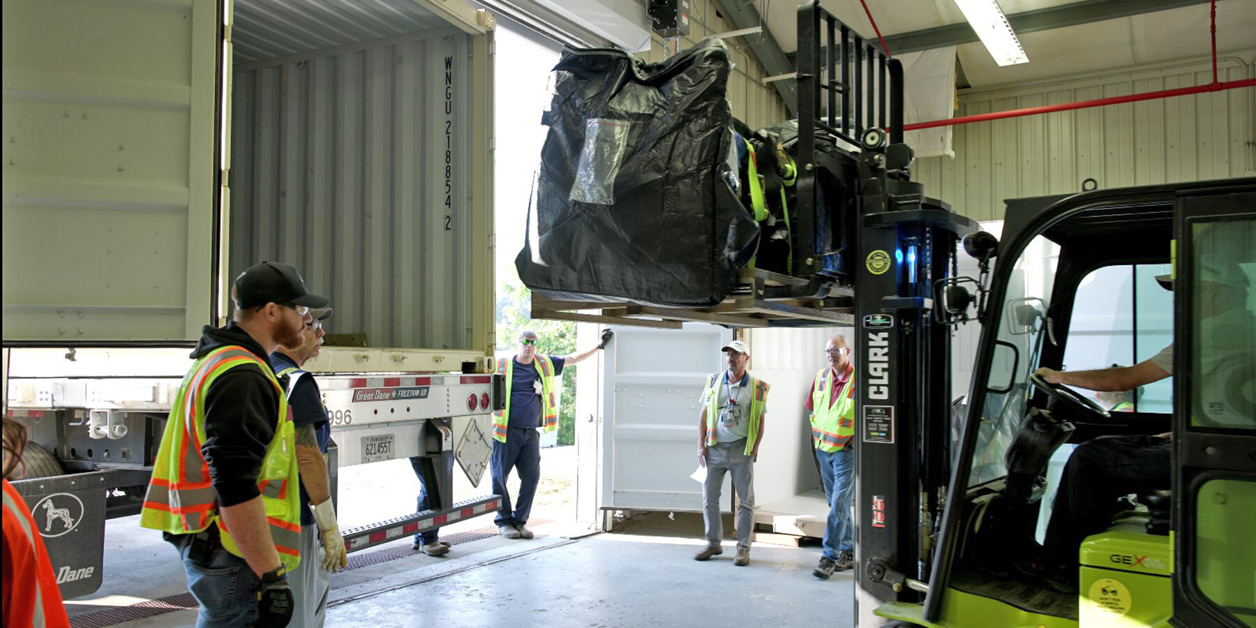 waste management - second sodium shield shipment