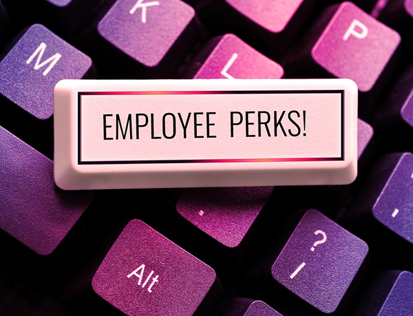 Writing,Displaying,Text,Employee,Perks.,Concept,Meaning,Worker,Benefits,Bonuses