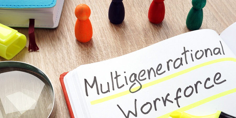 Multigenerational,Workforce,Written,By,Pen,On,A,Note.