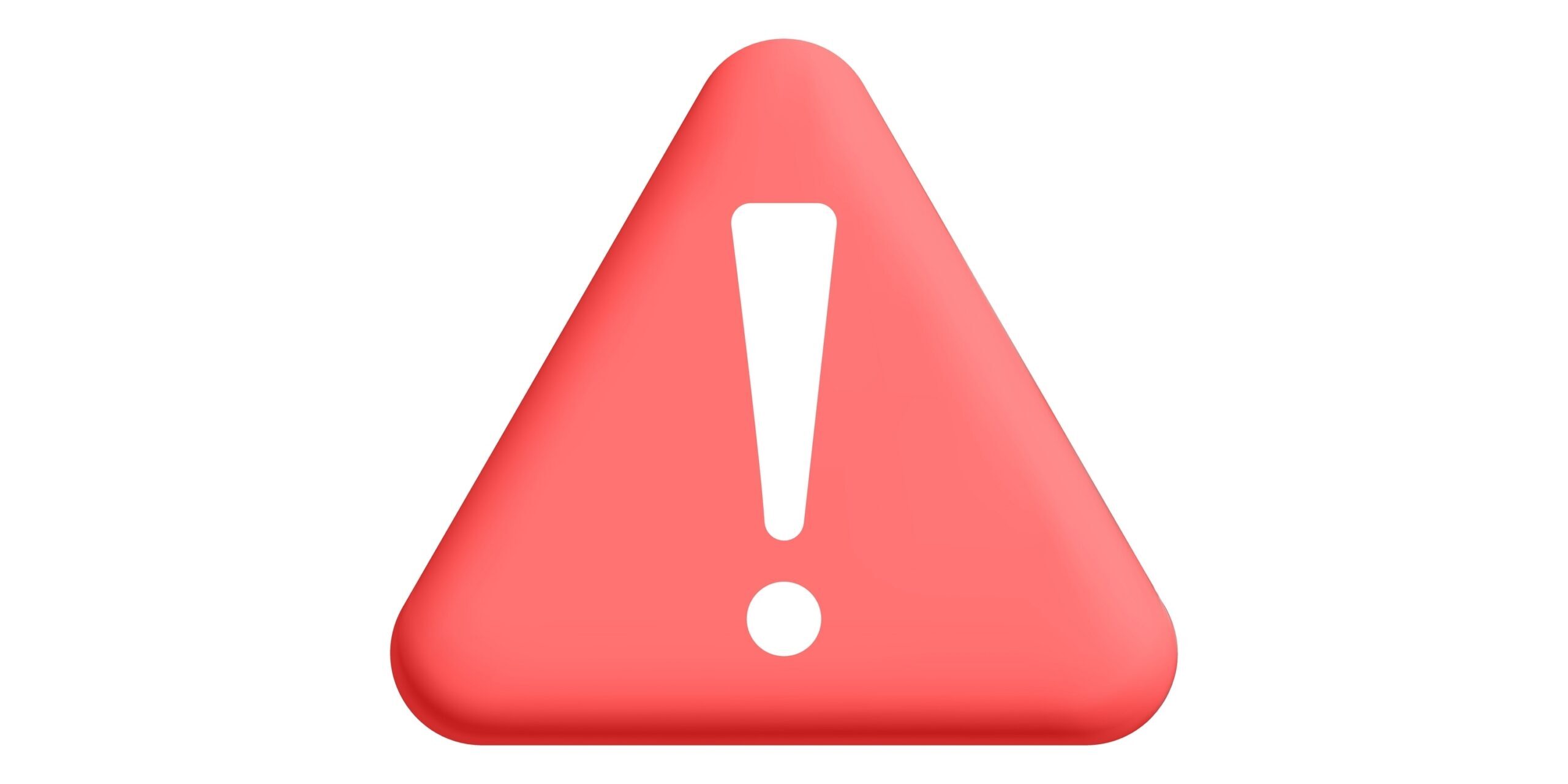 3d,Vector,Red,Danger,Warning,Triangle,Icon,Design.,Attention,Or