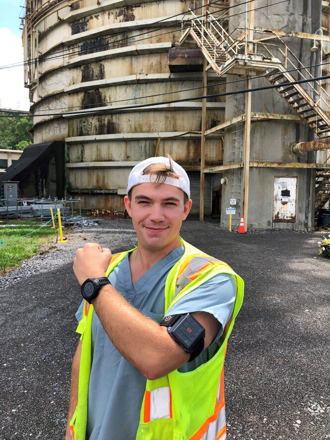Slate safety band